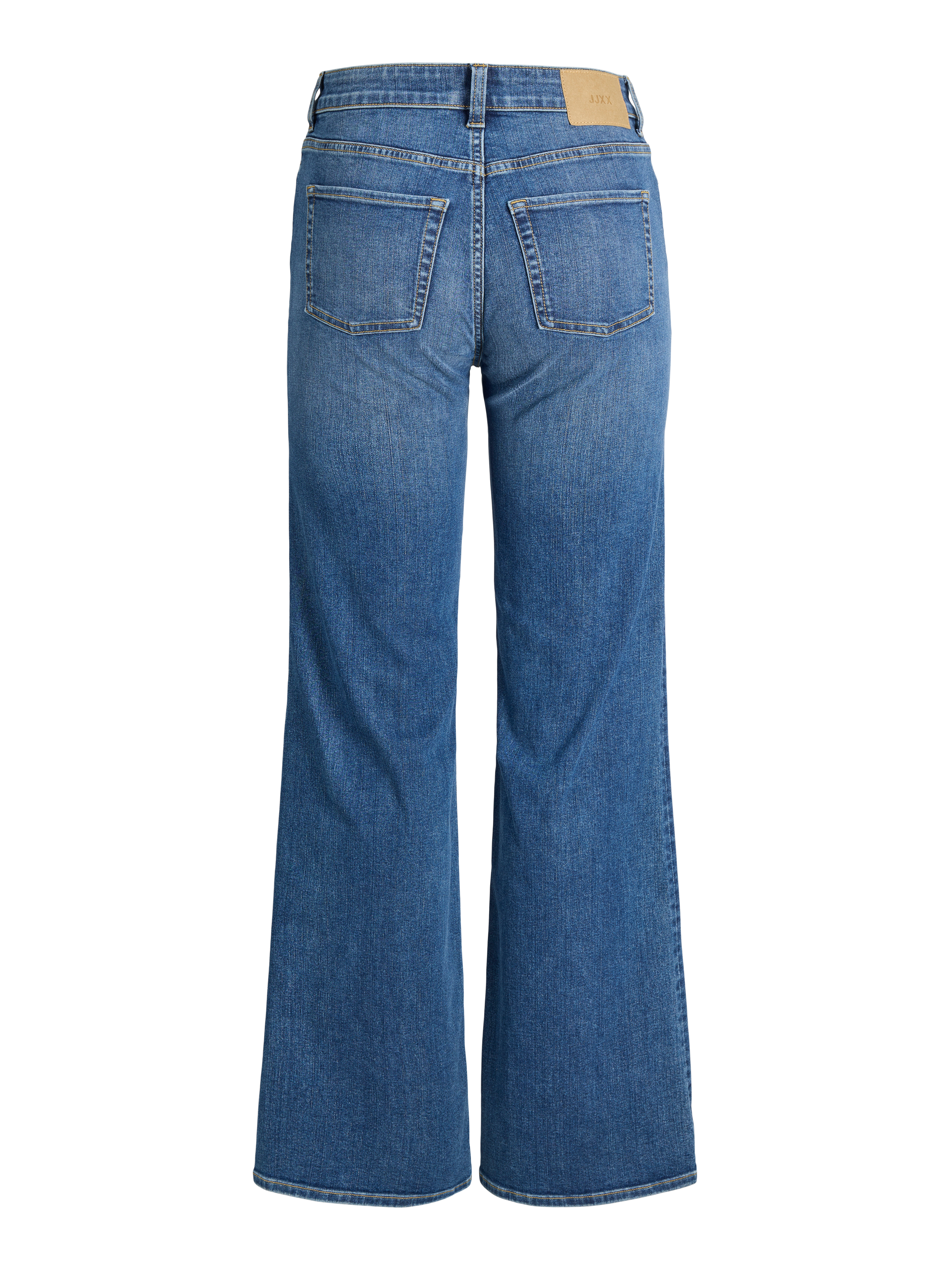 JJXX STRAIGHT FIT - Straight leg jeans - medium blue denim/blauw denim/bluedenim JJXX STRAIGHT FIT - Straight leg jeans - medium blue denim/blauw denim/bluedenim