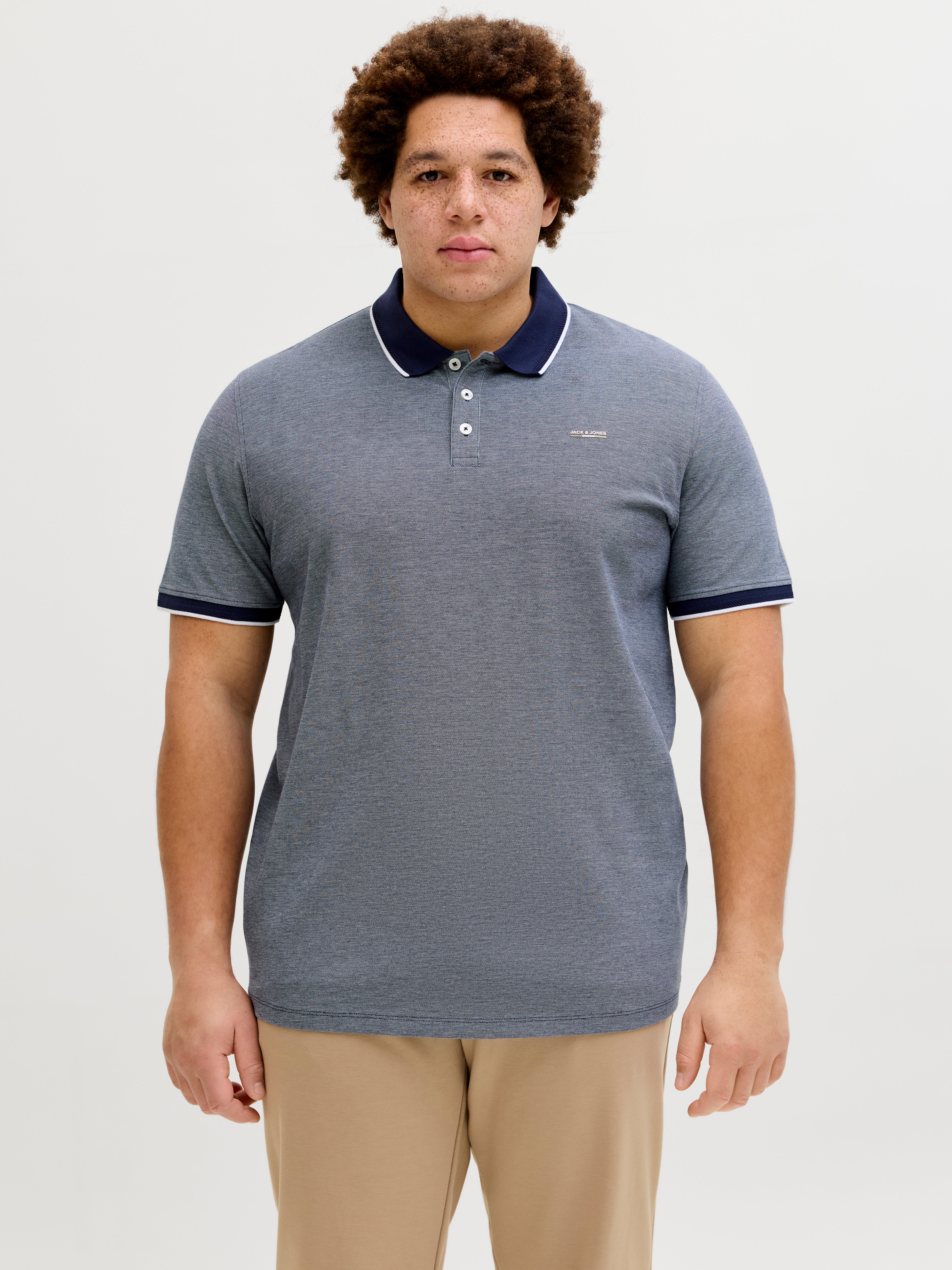 Thumbnail - Plus Size Poloshirt