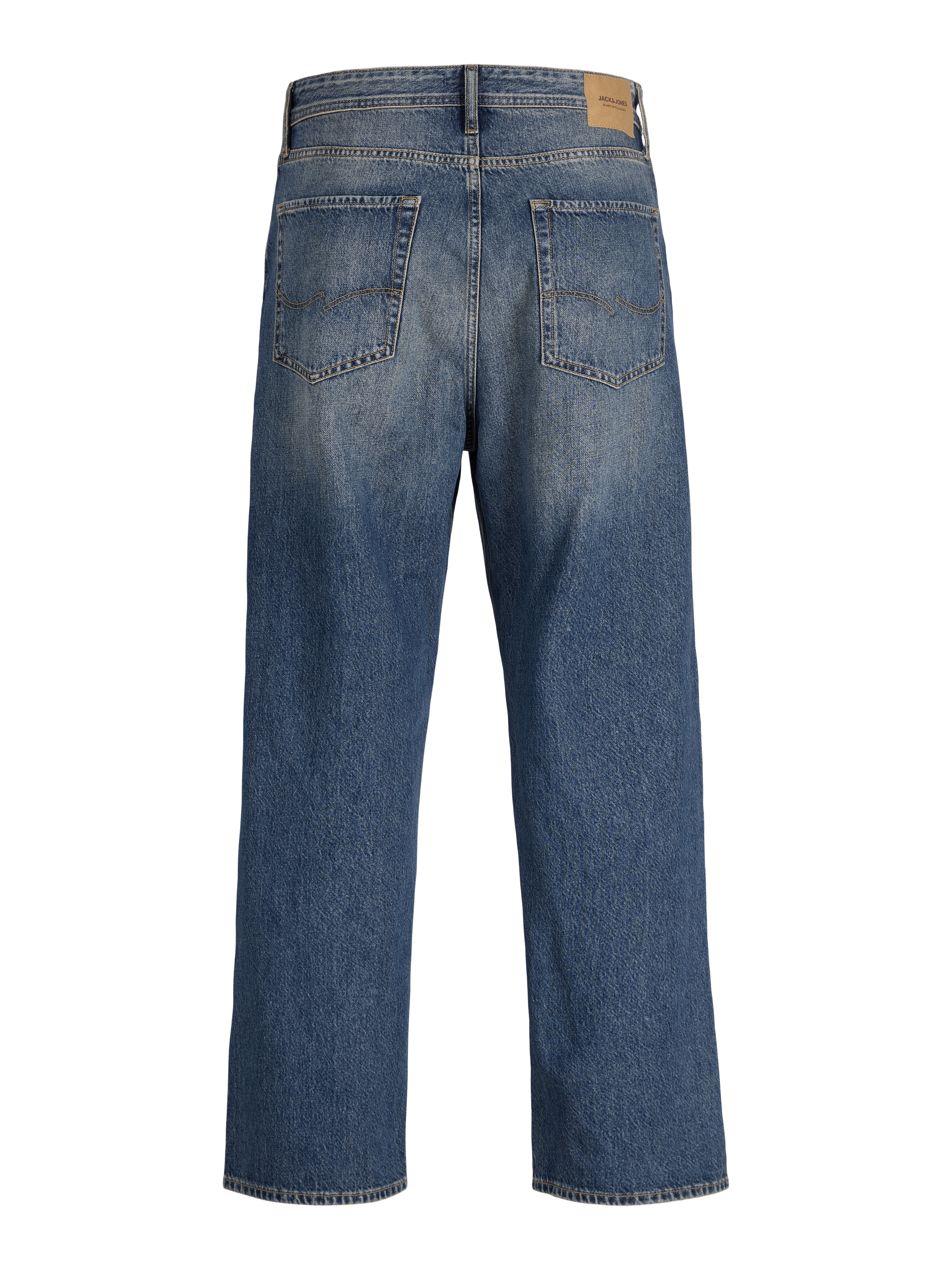 Thumbnail - Plus Size Jjichris Jjioriginal St 336 Blu Bf Pls Relaxed Fit Jeans