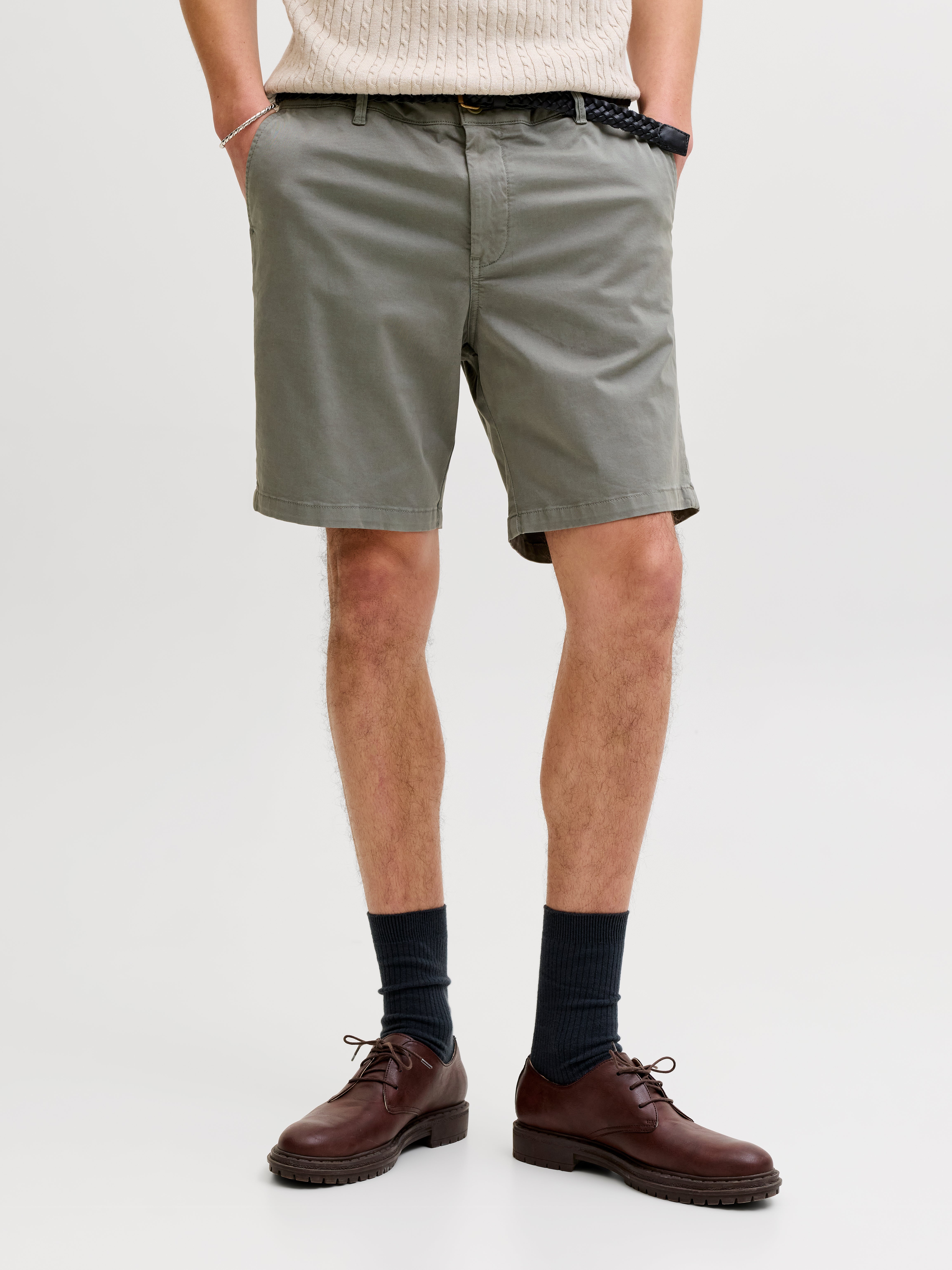 Relaxed Fit Chino Shorts