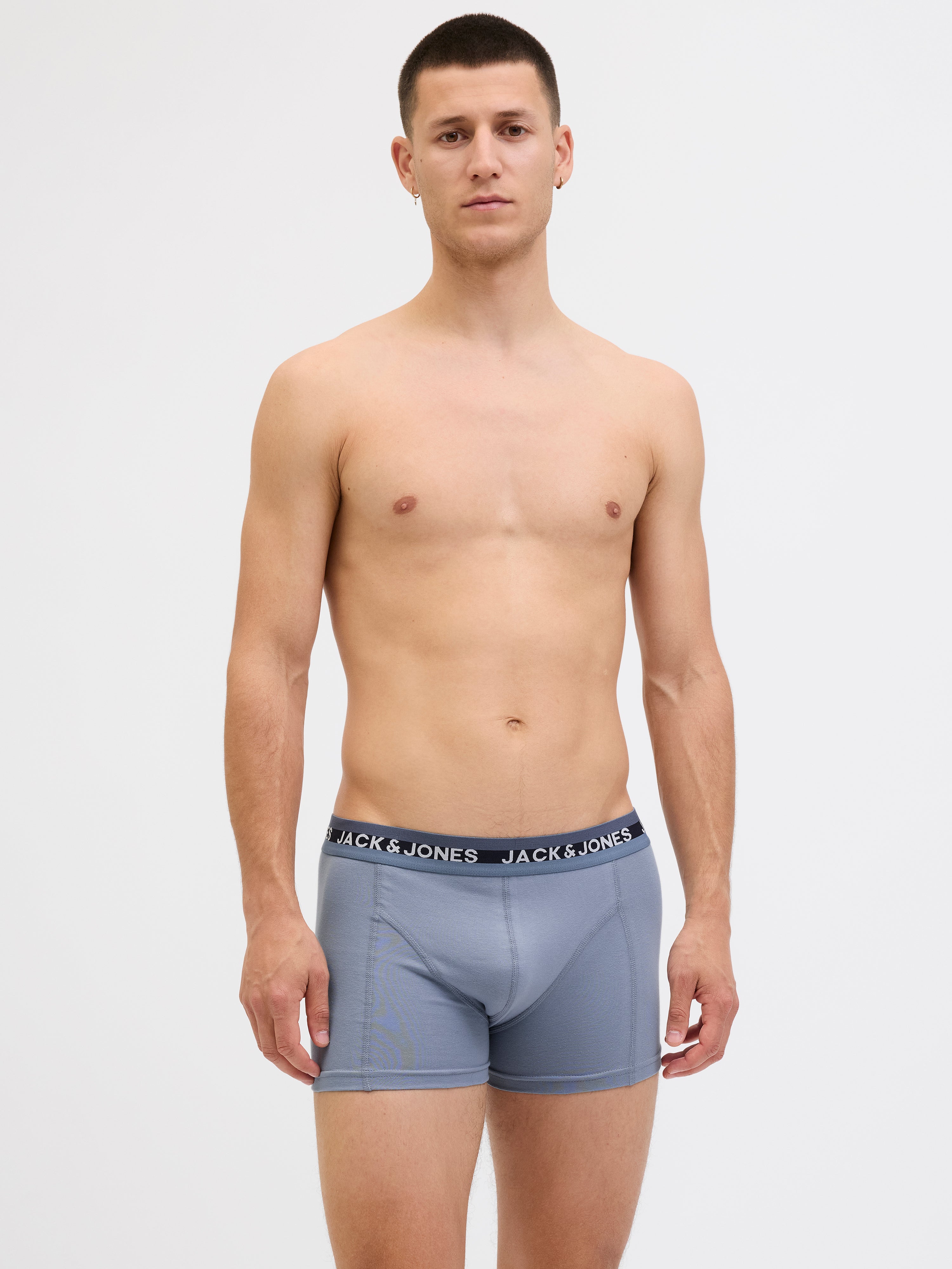 Slip Boxer Larghi Boxer Uomo In Cotone E Poliestere - Confezione - Foto 7