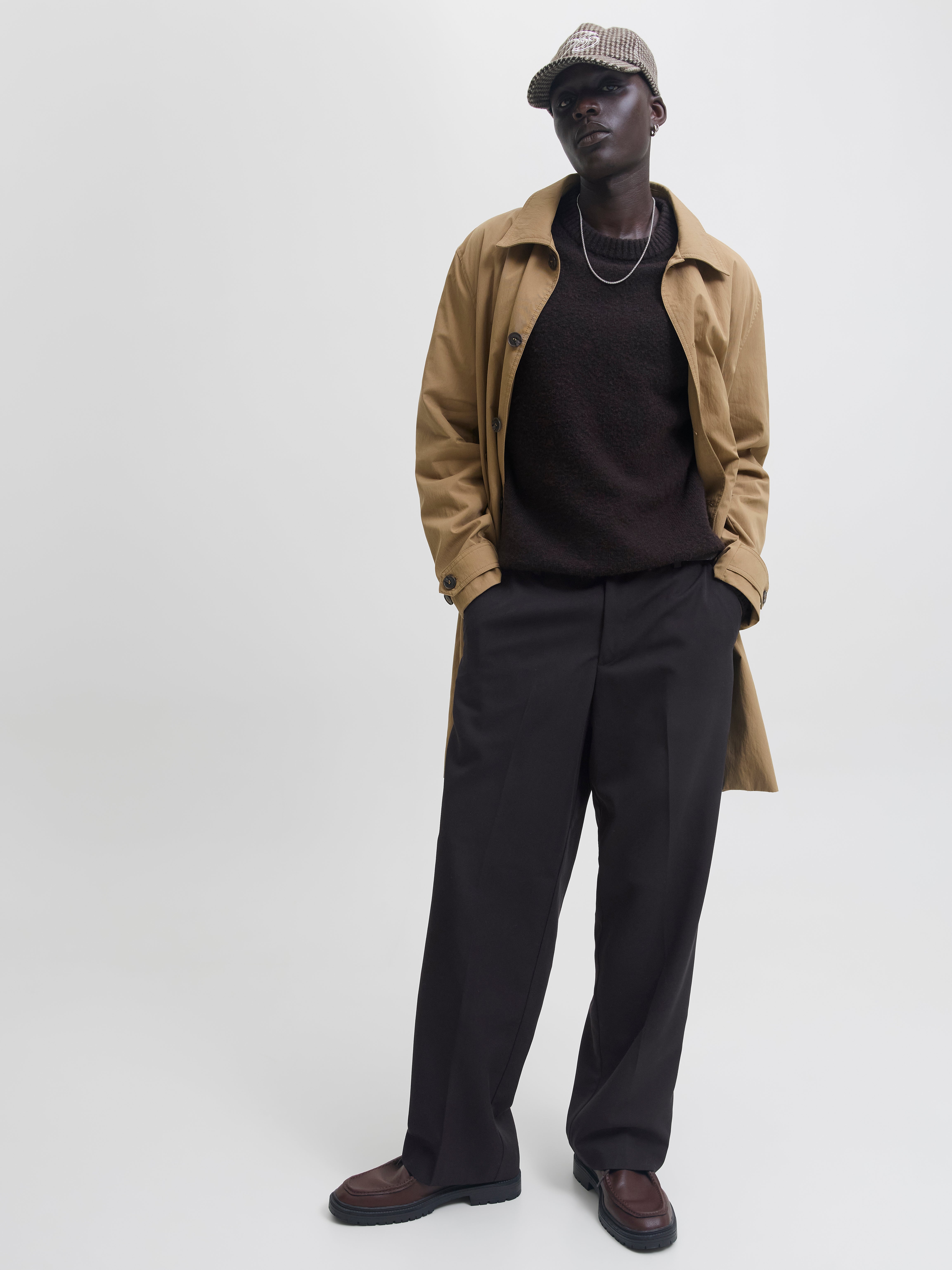 Thumbnail - Wide Leg Fit Klassische Hosen