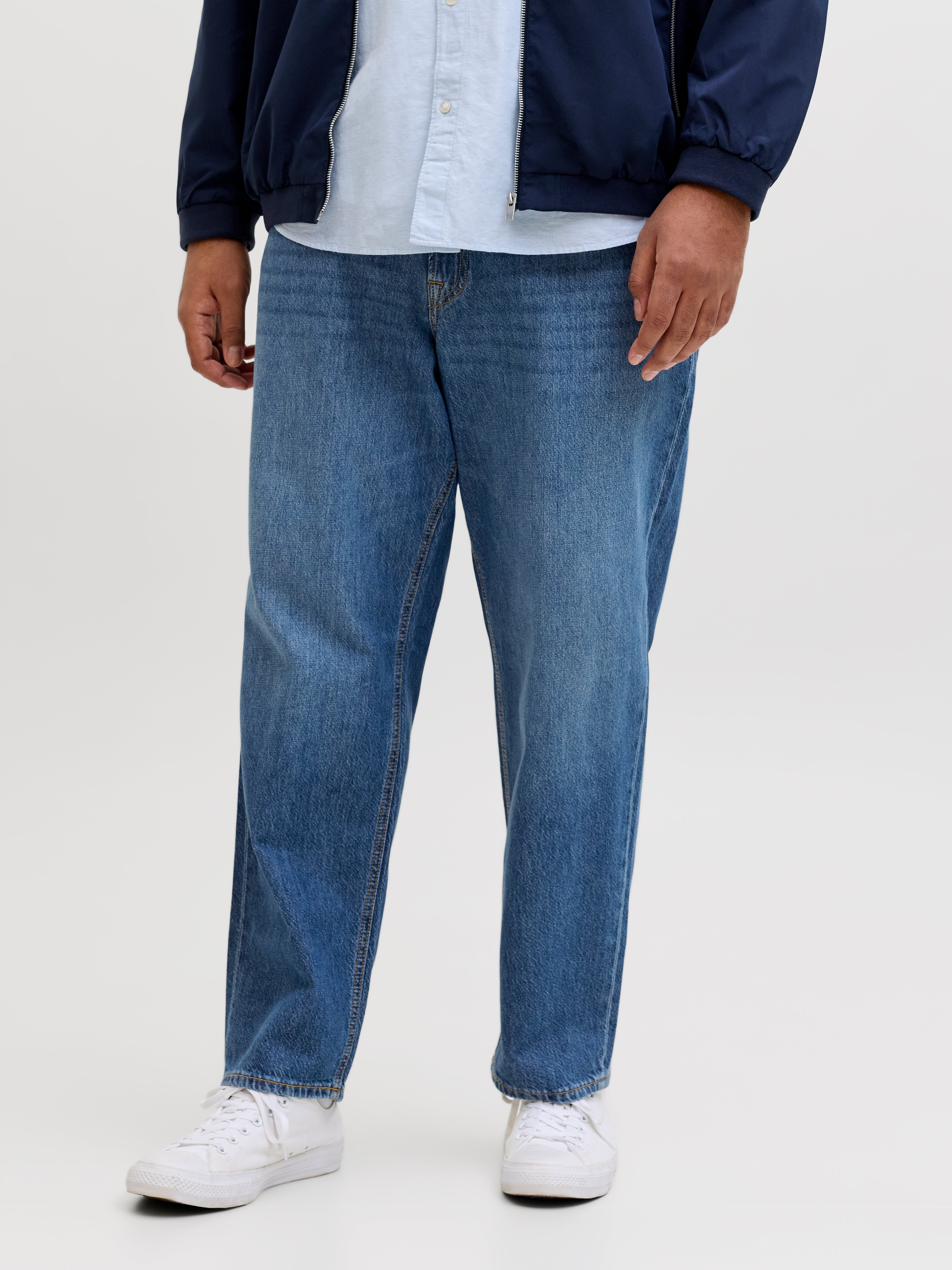 Plus Size Jjichris Jjclassic Ns 415 Pls Ln Relaxed Fit Jeans
