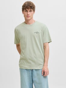 Jack & Jones Ronde hals T-shirts -Desert Sage - 12293621
