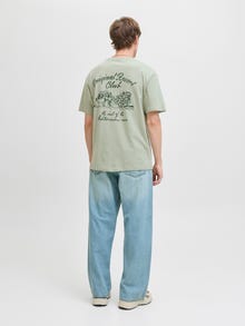 Jack & Jones Ronde hals T-shirts -Desert Sage - 12293621