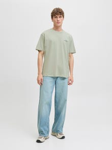 Jack & Jones Ronde hals T-shirts -Desert Sage - 12293621