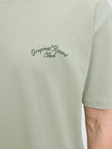 Jack & Jones Ronde hals T-shirts -Desert Sage - 12293621