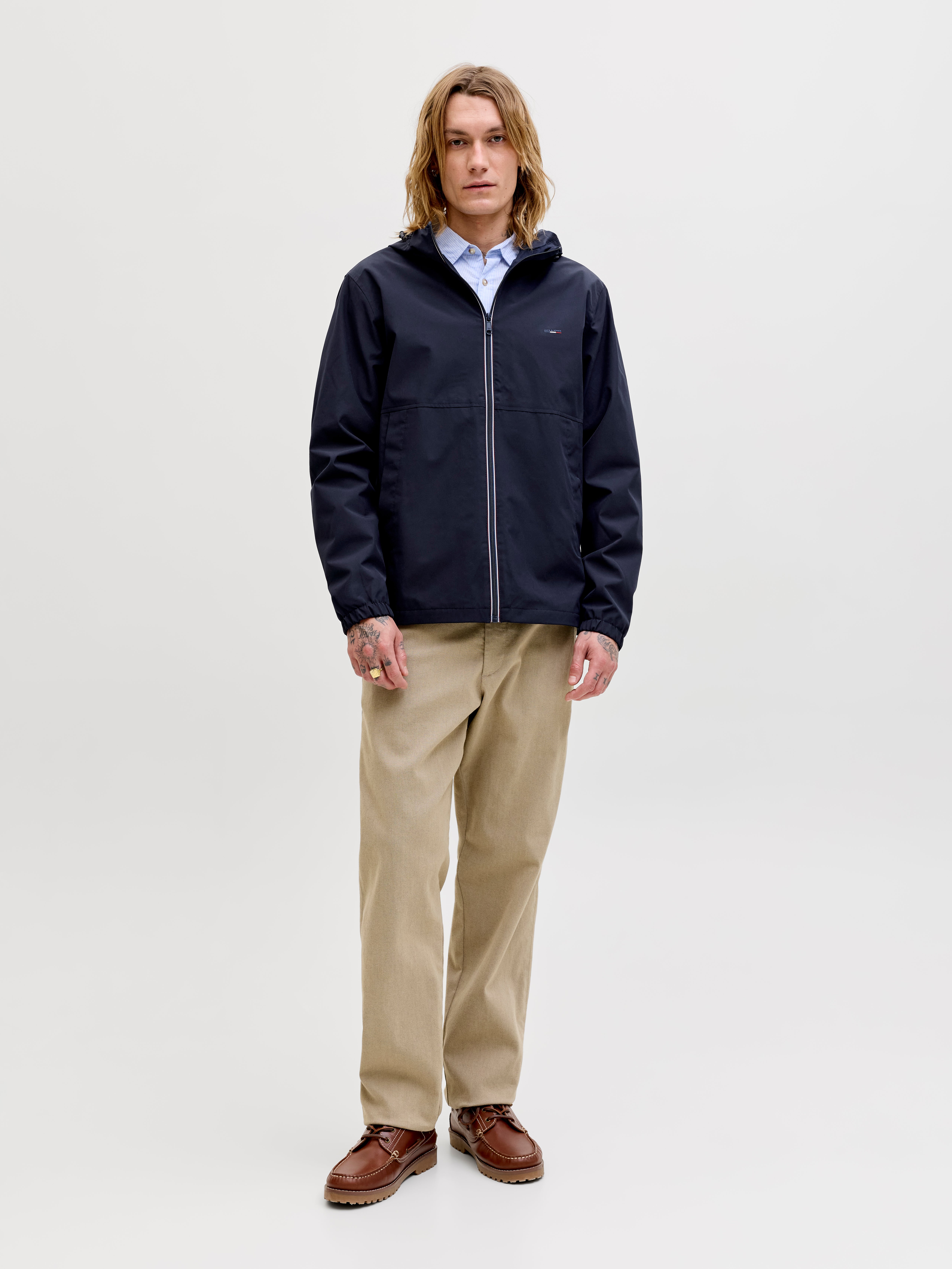 Jack & Jones JCOFUSION PUFFER JACKET - Giacca invernale - pavement Jack & Jones JCOFUSION PUFFER JACKET - Giacca invernale - pavement