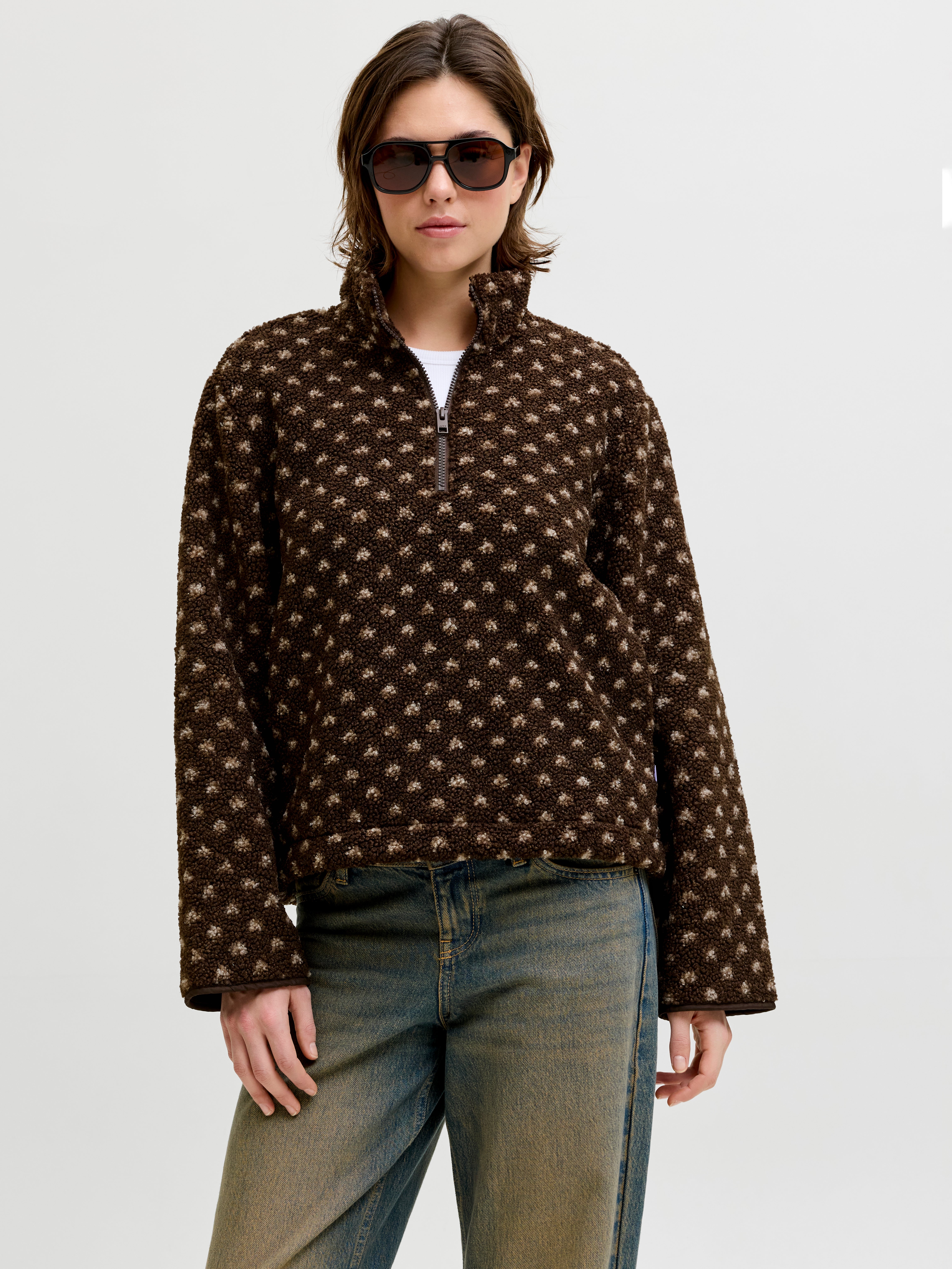Jxvera Teddyfell Jacke