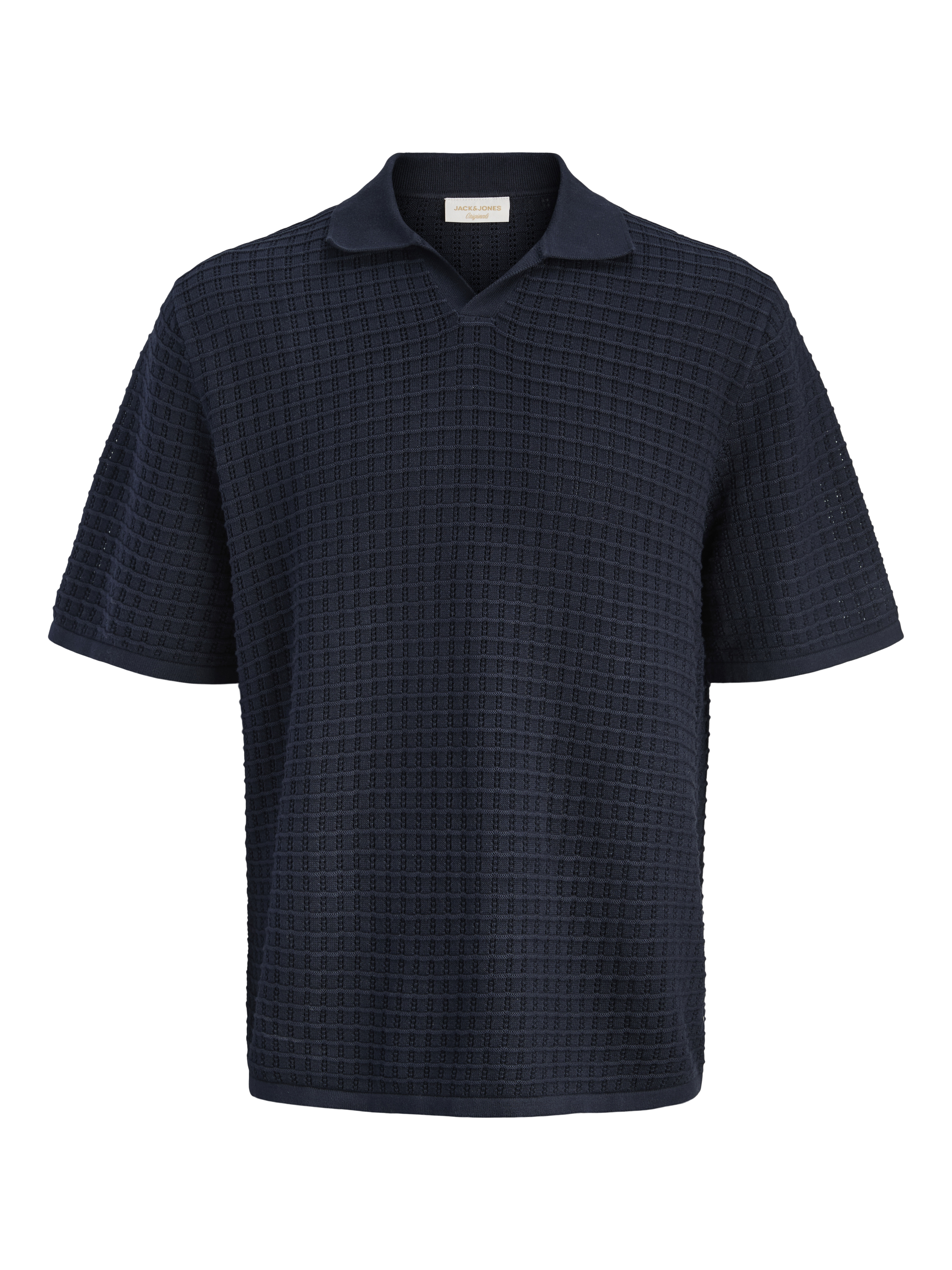 Thumbnail - Plus Size Gestricktes T-shirt