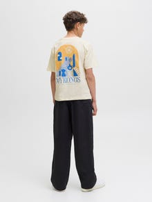 Jack & Jones T-shirt Junior -Egret - 12294172
