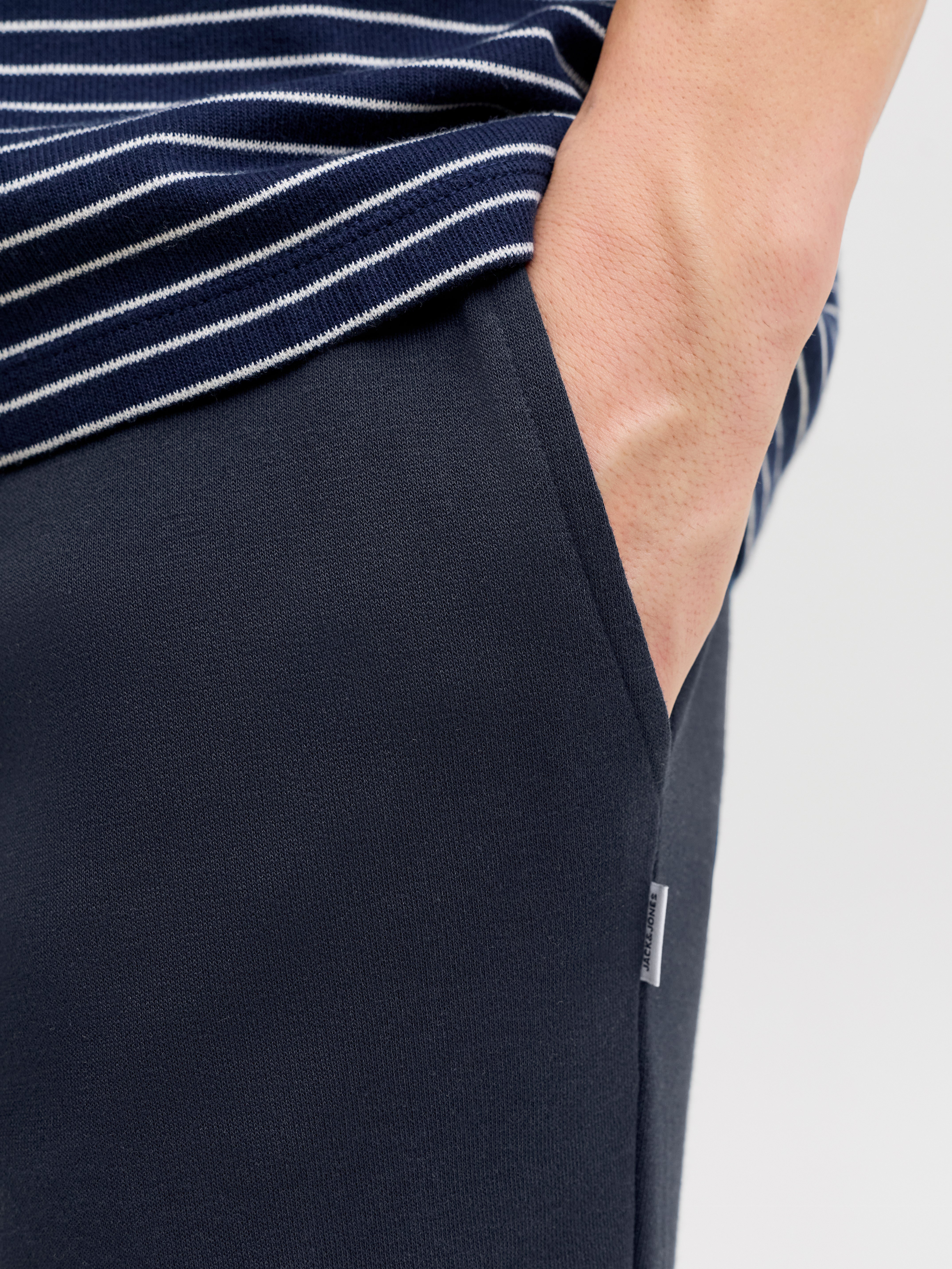 Thumbnail - Plus Size Regular Fit Sweat-shorts