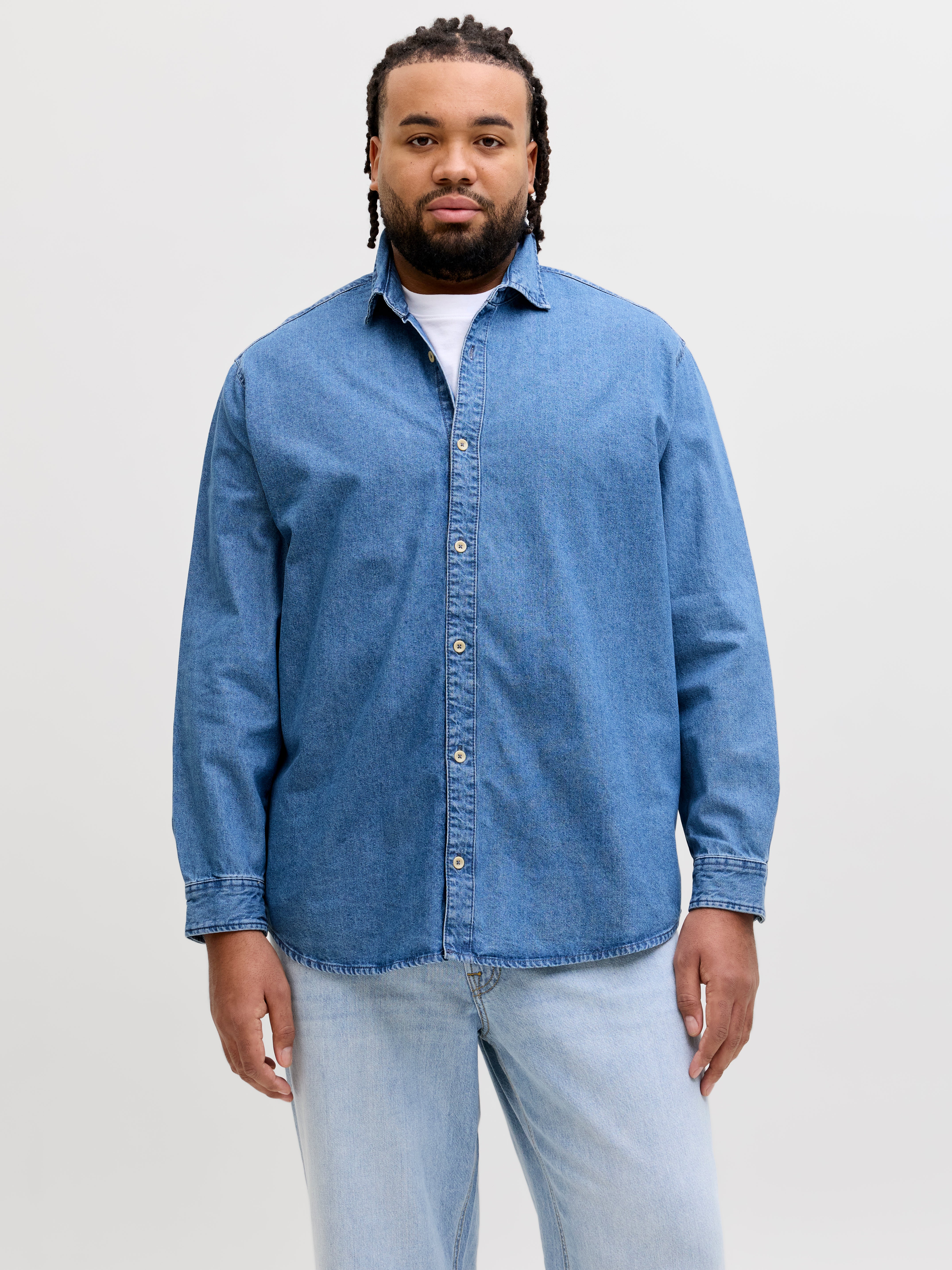 Jeanshemd Plus Size