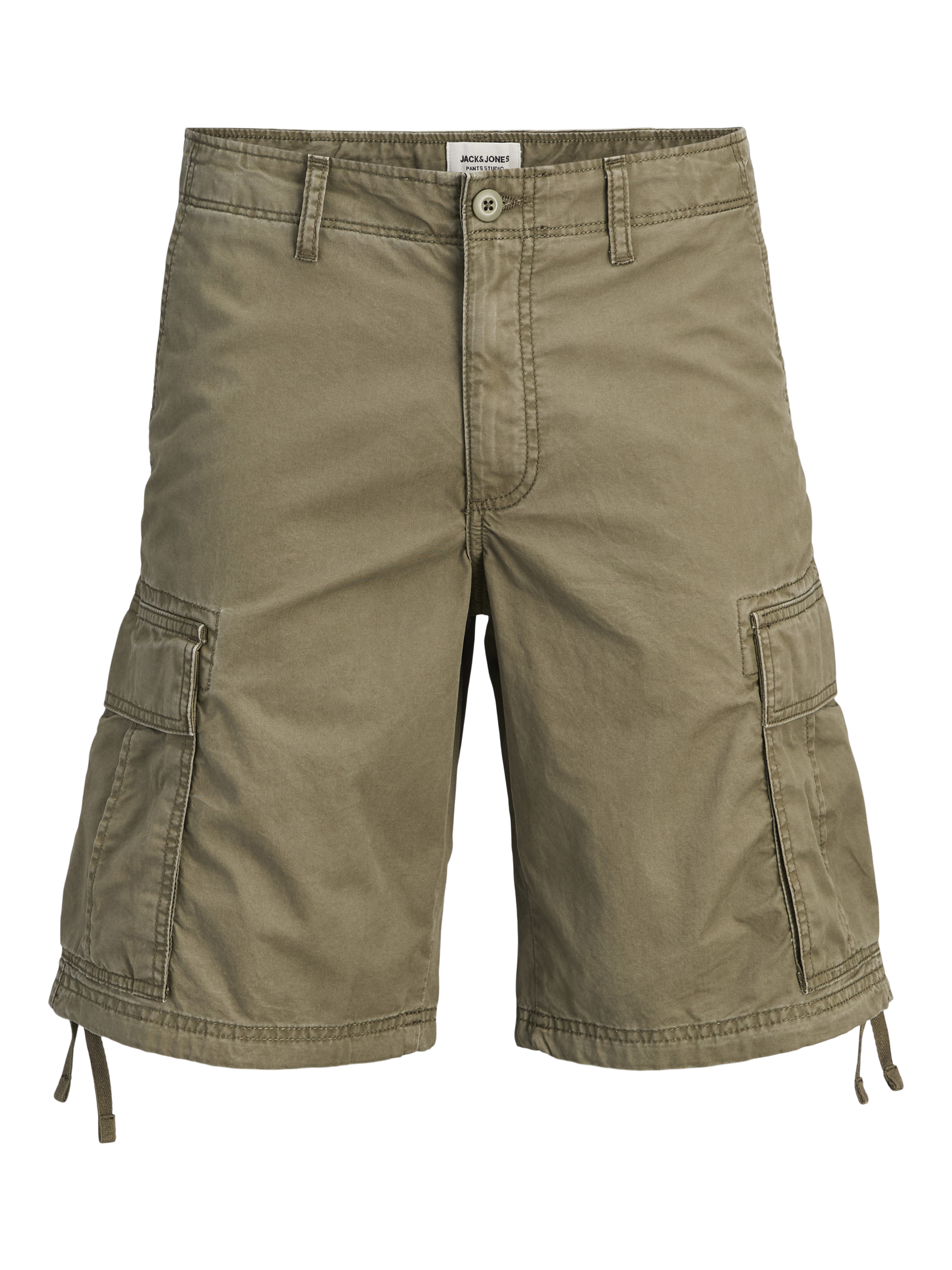 Plus Size Relaxed Fit Cargo Shorts