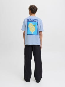 Jack & Jones T-shirt Junior -Subdued Blue - 12294340