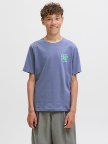 Jack & Jones T-shirts Junior -Nightshadow Blue - 12294341