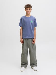 Jack & Jones Marškinėliai Jaunimui -Nightshadow Blue - 12294341