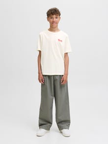 Jack & Jones T-shirt Junior -Egret - 12294342
