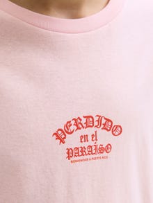 Jack & Jones T-shirt Junior -Parfait Pink - 12294343
