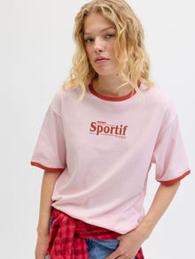 JJXX JXMILLOW T-shirt -Parfait Pink - 12294348