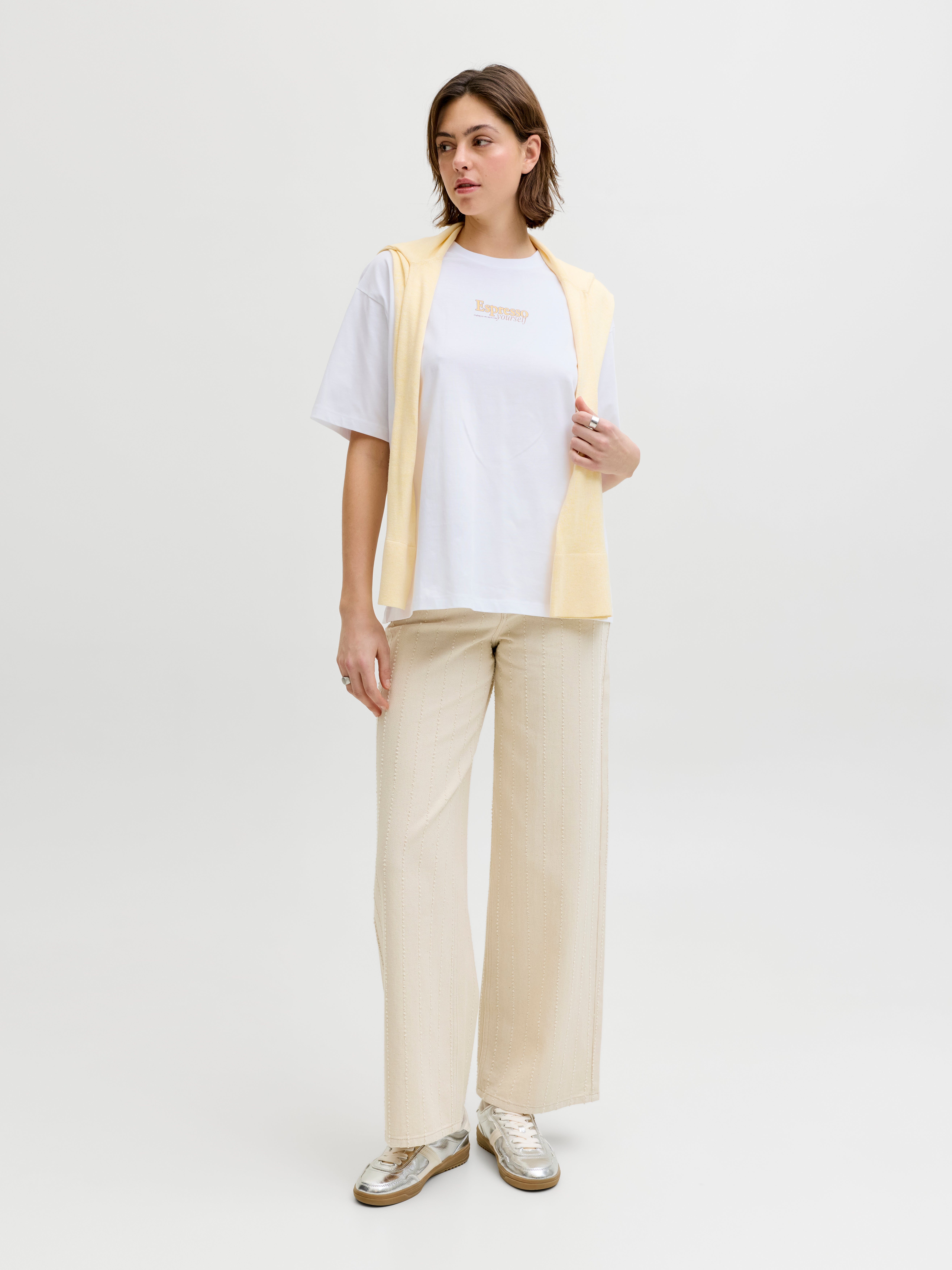 JXLATTE T-shirt | White | JJXX®