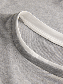 JJXX JXHENNA T-shirt -Light Grey Melange - 12294594