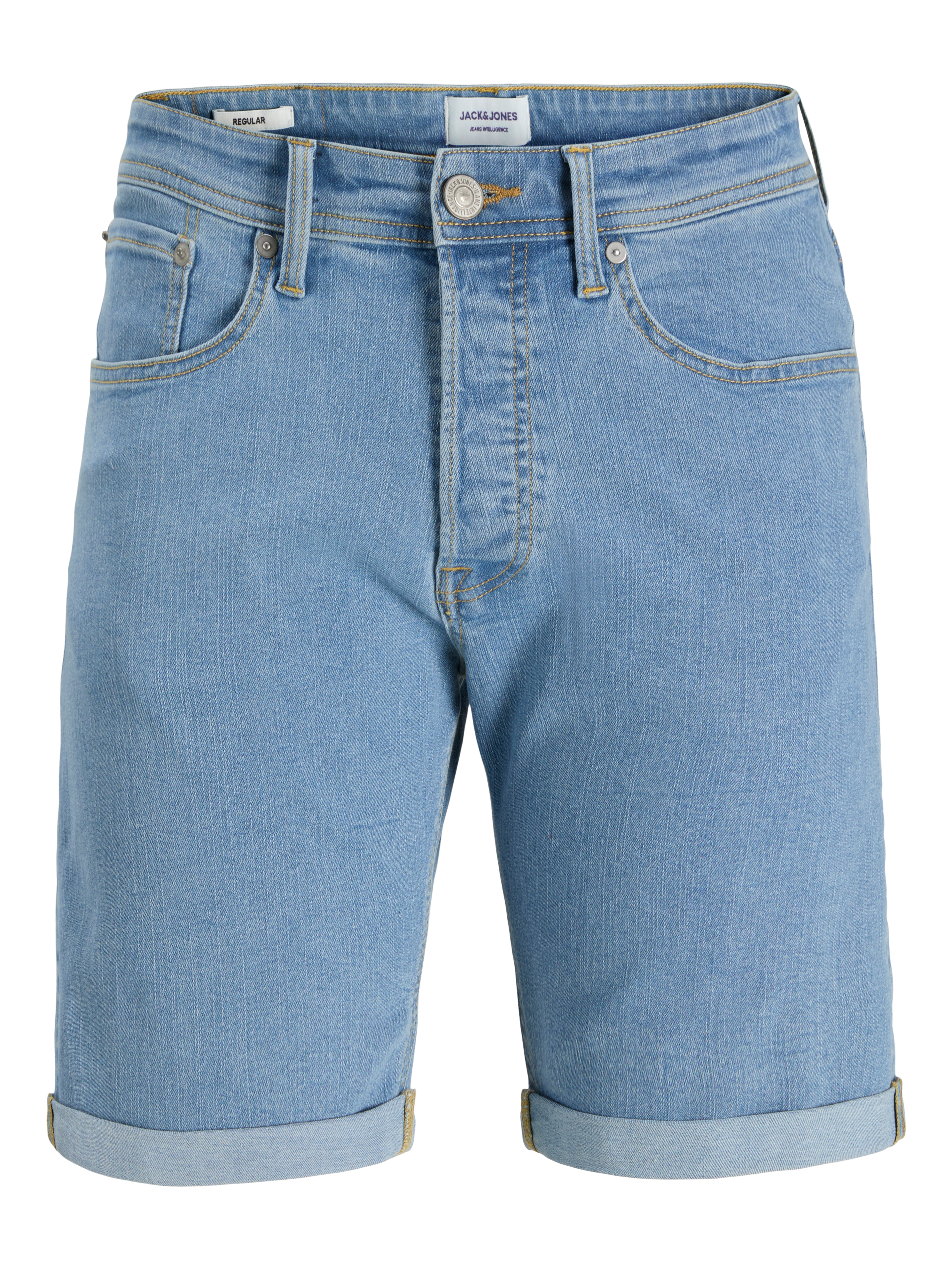 Plus Size Regular Fit Jeans-shorts