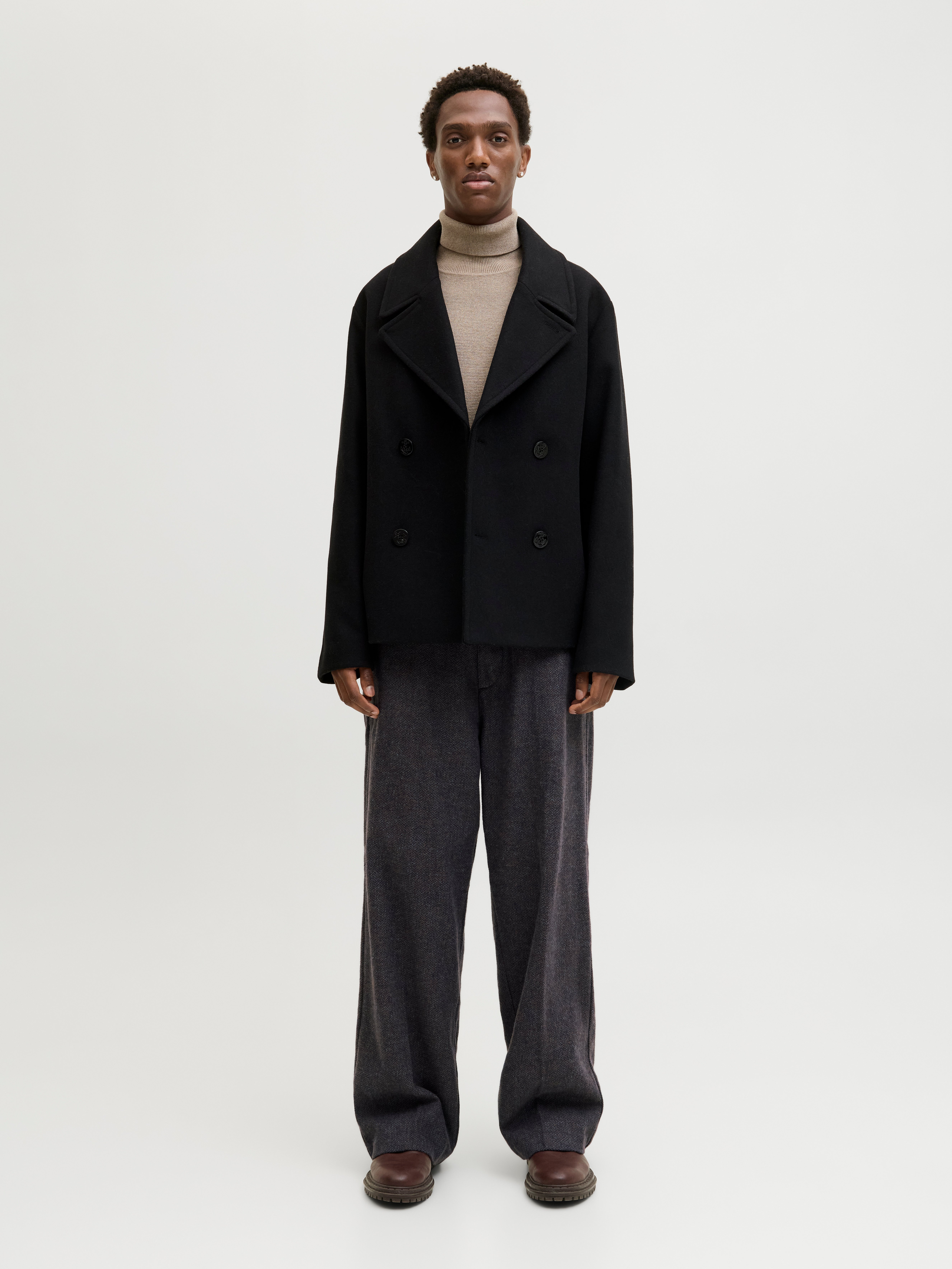 Pantaloni Eleganti Grigio Scuro Donna - Foto 7