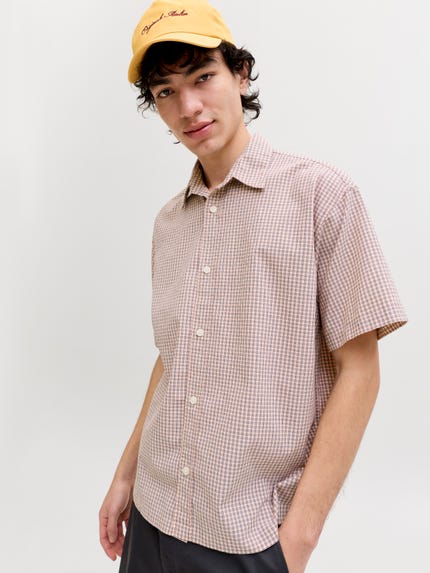 KEFITEVD Geruit overhemd, warm, voor heren, geruit patroon, lange mouwen, casual, top, lente, met zakken, katoen, Geel., L KEFITEVD Geruit overhemd, warm, voor heren, geruit patroon, lange mouwen, casual, top, lente, met zakken, katoen, Geel., L