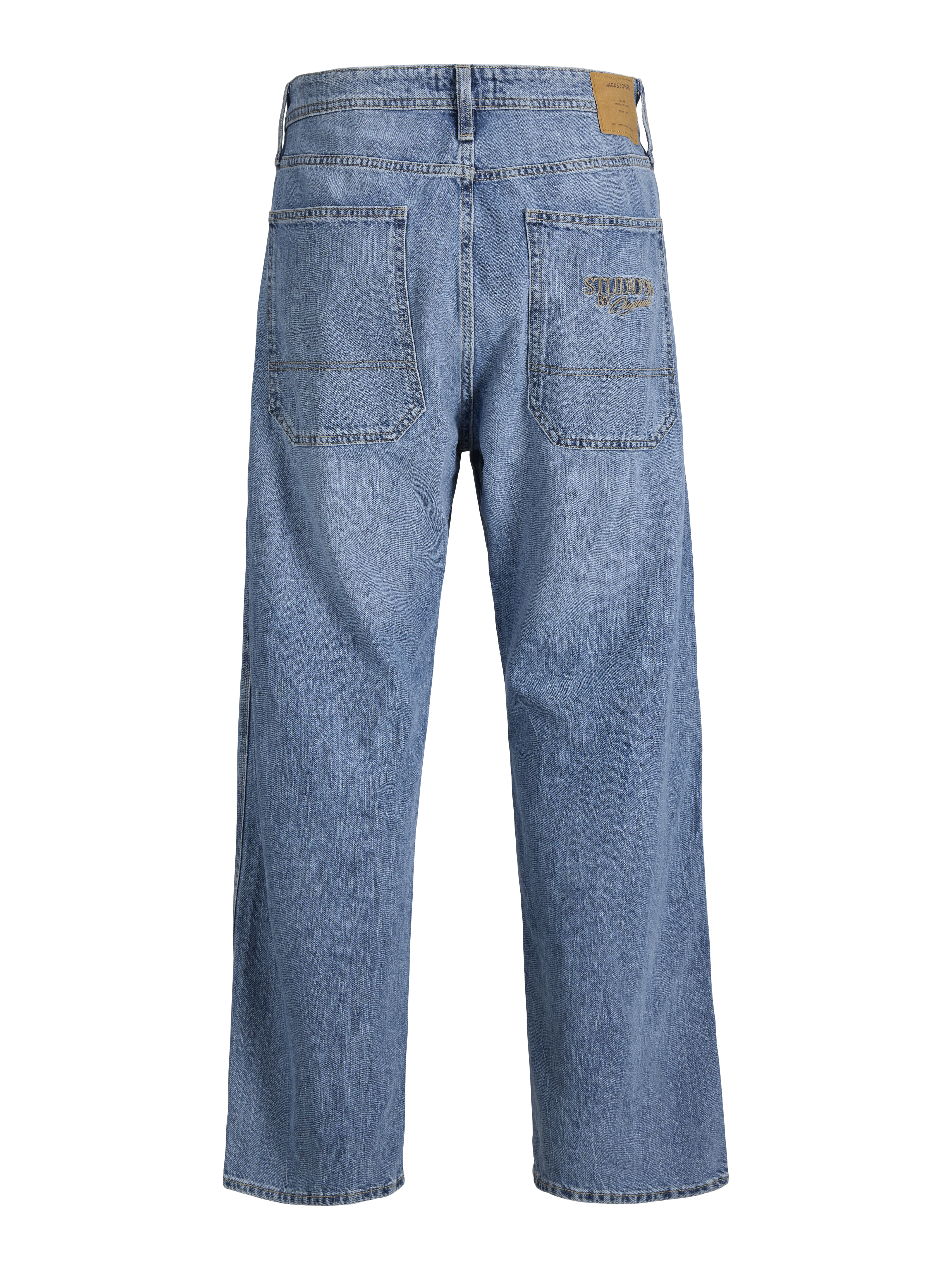JJIALEX JJNORREBRO SQ 400 LN Baggy fit jeans | Medium Blue | Jack