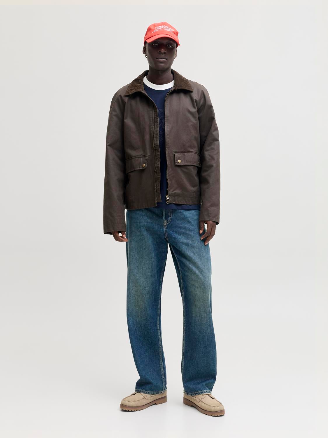 JACK & JONES Jjiglenn Jjoriginal AKM 221 Ln Jnr Men's, White JACK & JONES Jjiglenn Jjoriginal AKM 221 Ln Jnr Men's, White