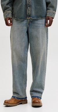 JJIALEX JJORIGINAL NS 486 Jeansy o kroju baggy | Średni niebieski ...