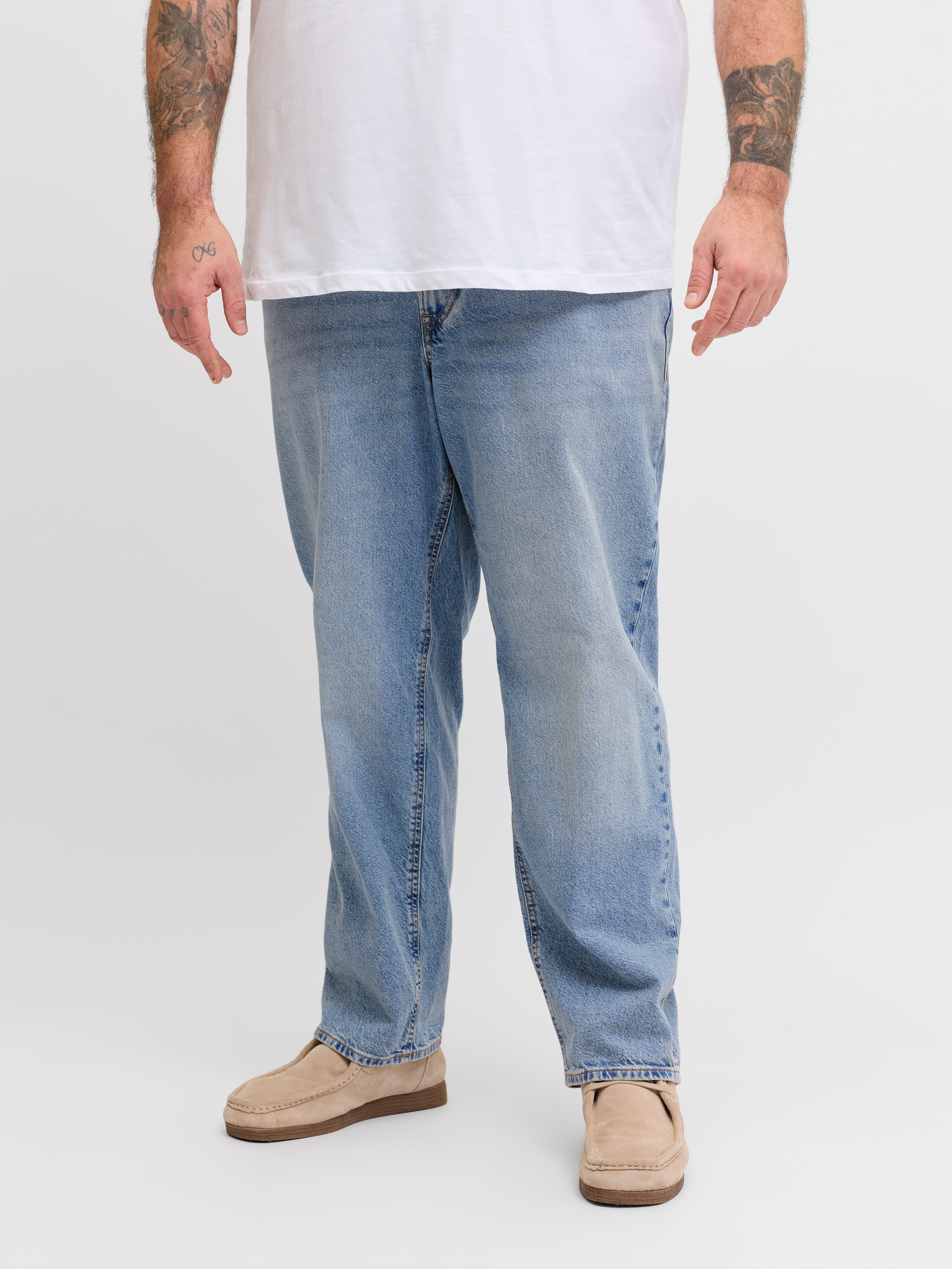 Plus Size Jjichris Jjoriginal Sq 562 Pls Relaxed Fit Jeans