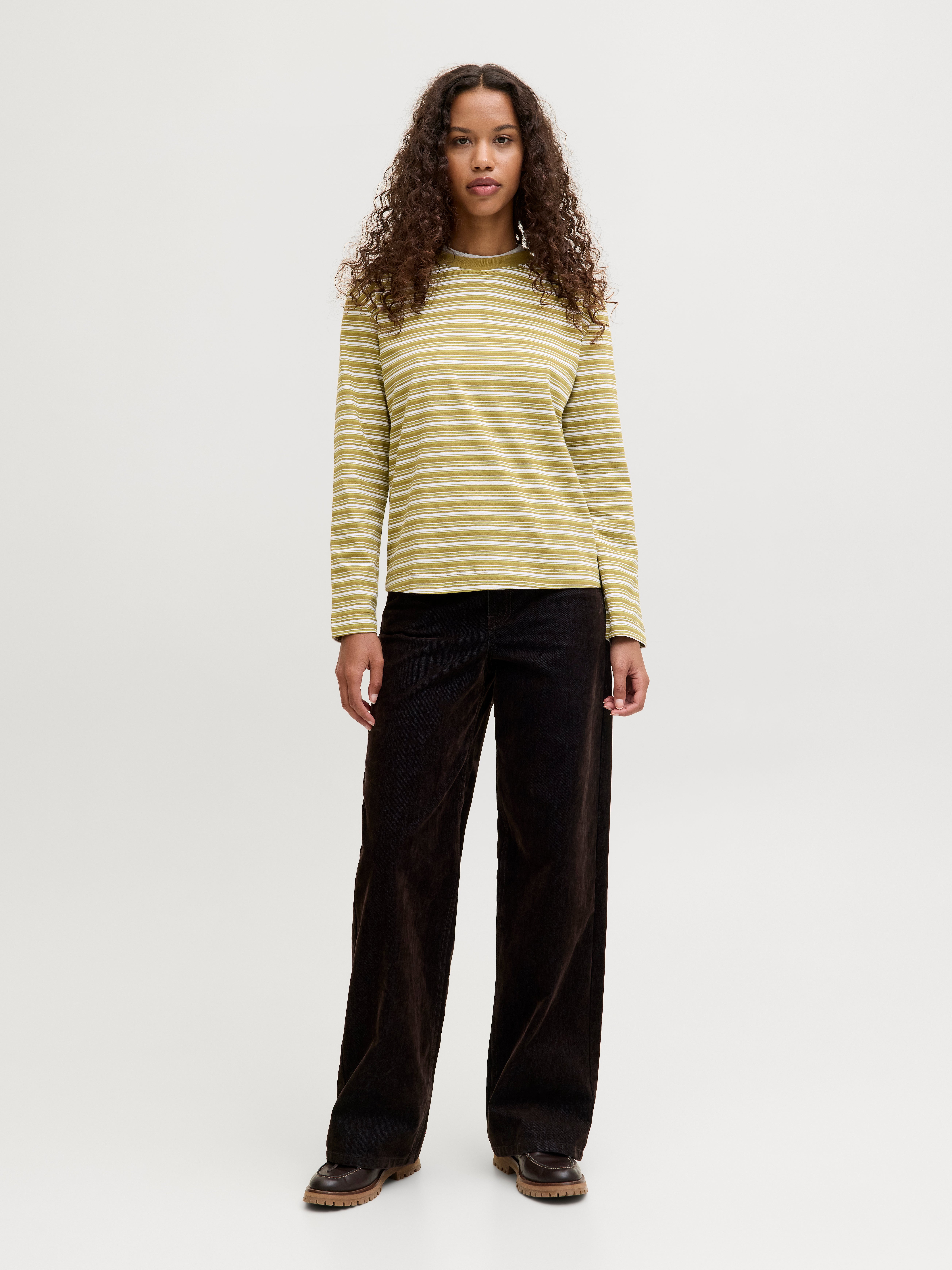 JXSOPHIA Longsleeved T-shirt | Medium Green | JJXX®