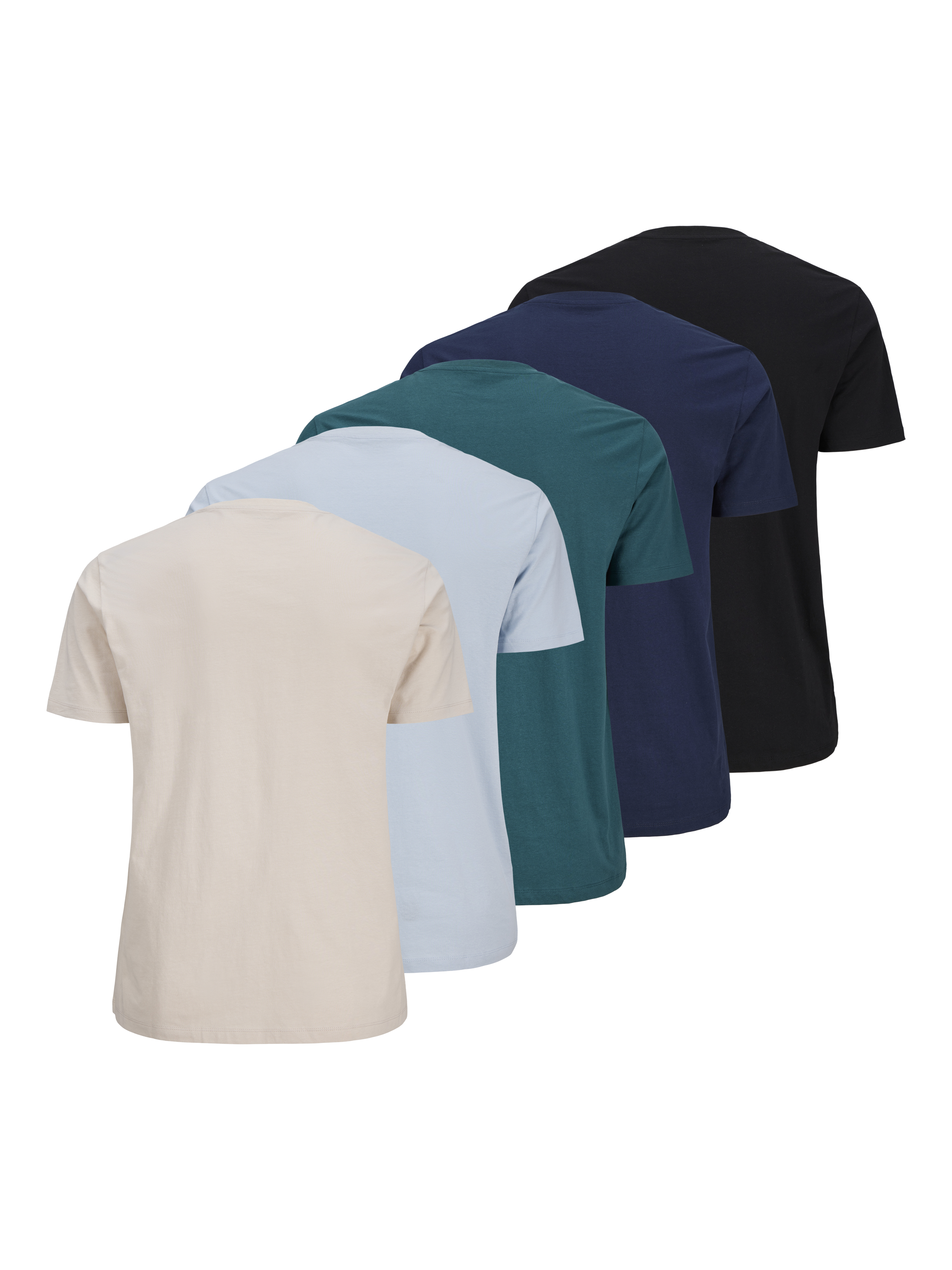 Thumbnail - Plus Size 5er-pack T-shirt