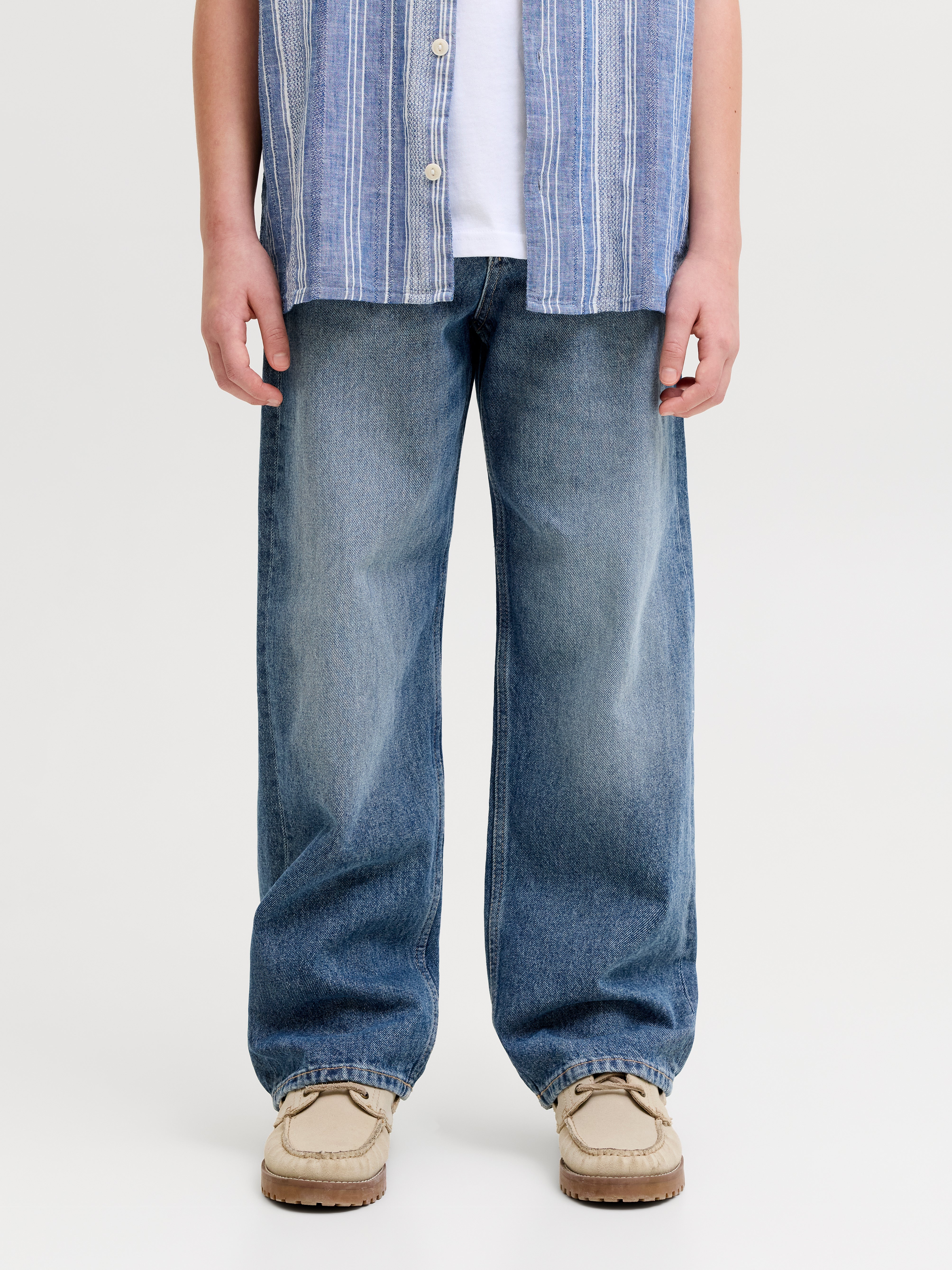 Jwhalex Jjoriginal Akm 061 Noos Ret Jnr Baggy Fit Jeans Junior