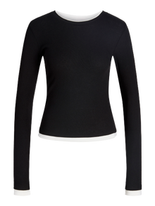 JJXX JXHENNA camiseta de manga larga -Black - 12297870