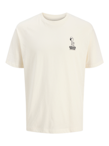 Jack & Jones T-shirt -Egret - 12298930