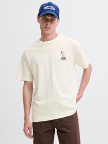 Jack & Jones Kratka majica -Egret - 12298930