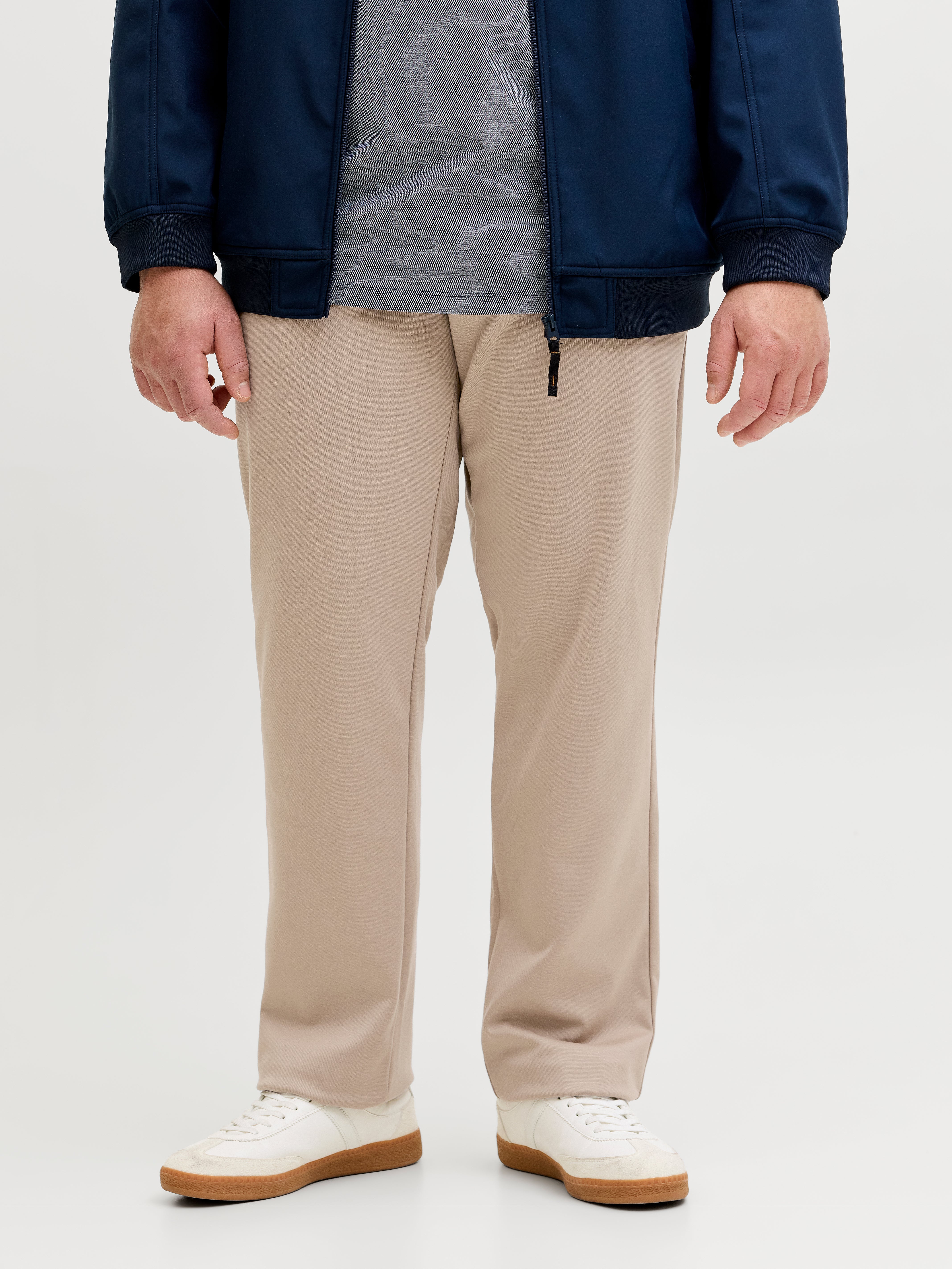 Plus Size Slim Fit Chino Hose