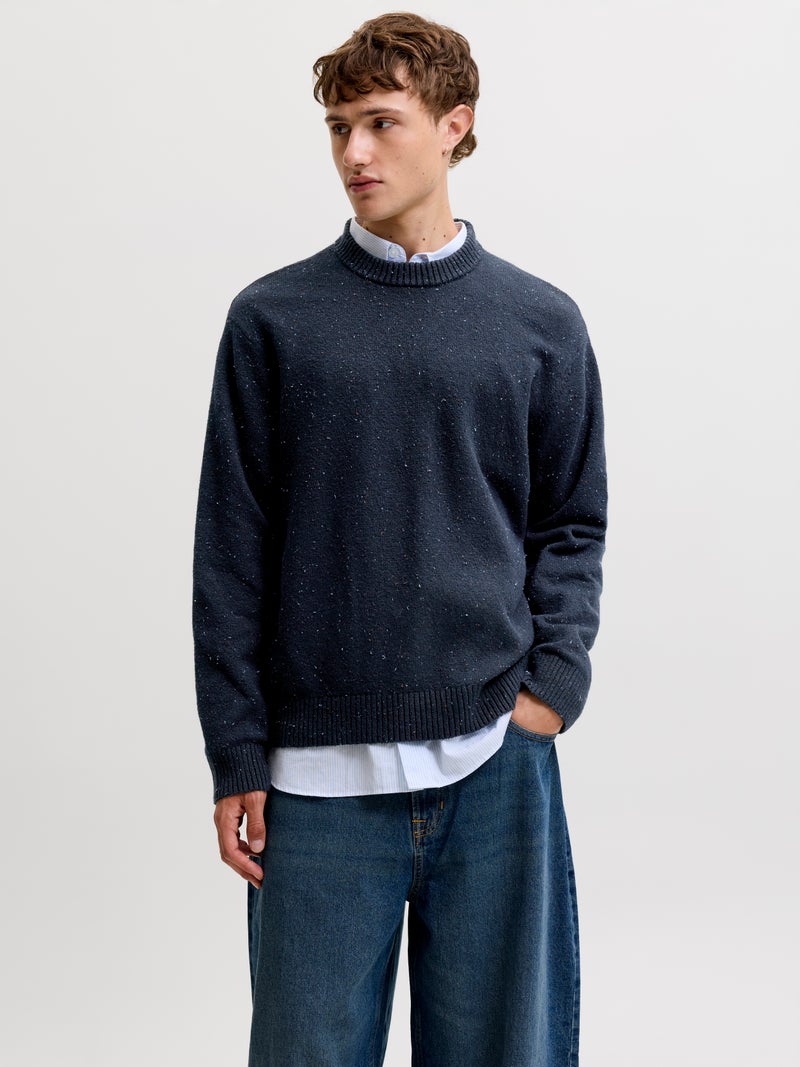 Plain Knitted Pullover