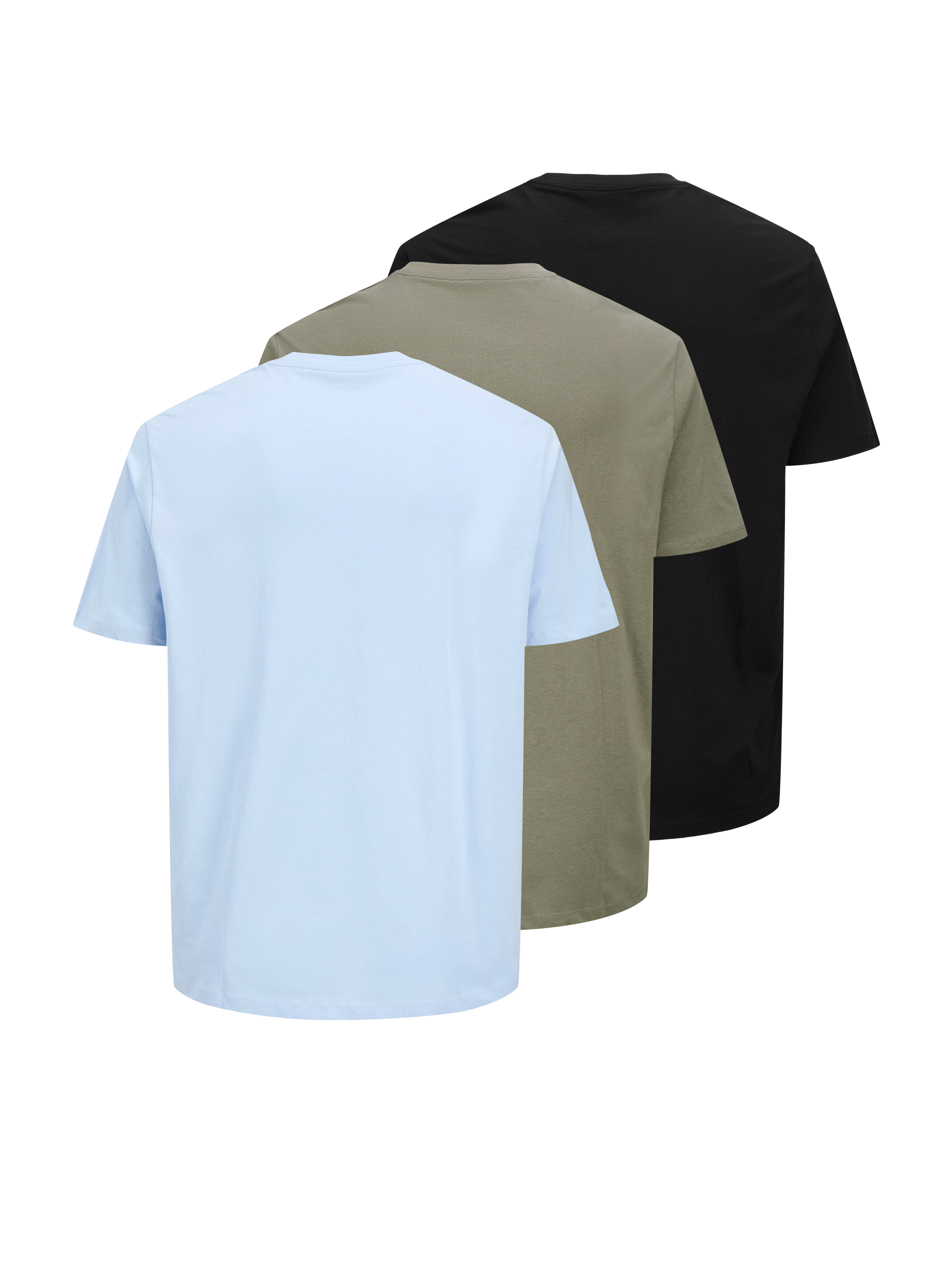 Thumbnail - Plus Size 3er-pack T-shirt