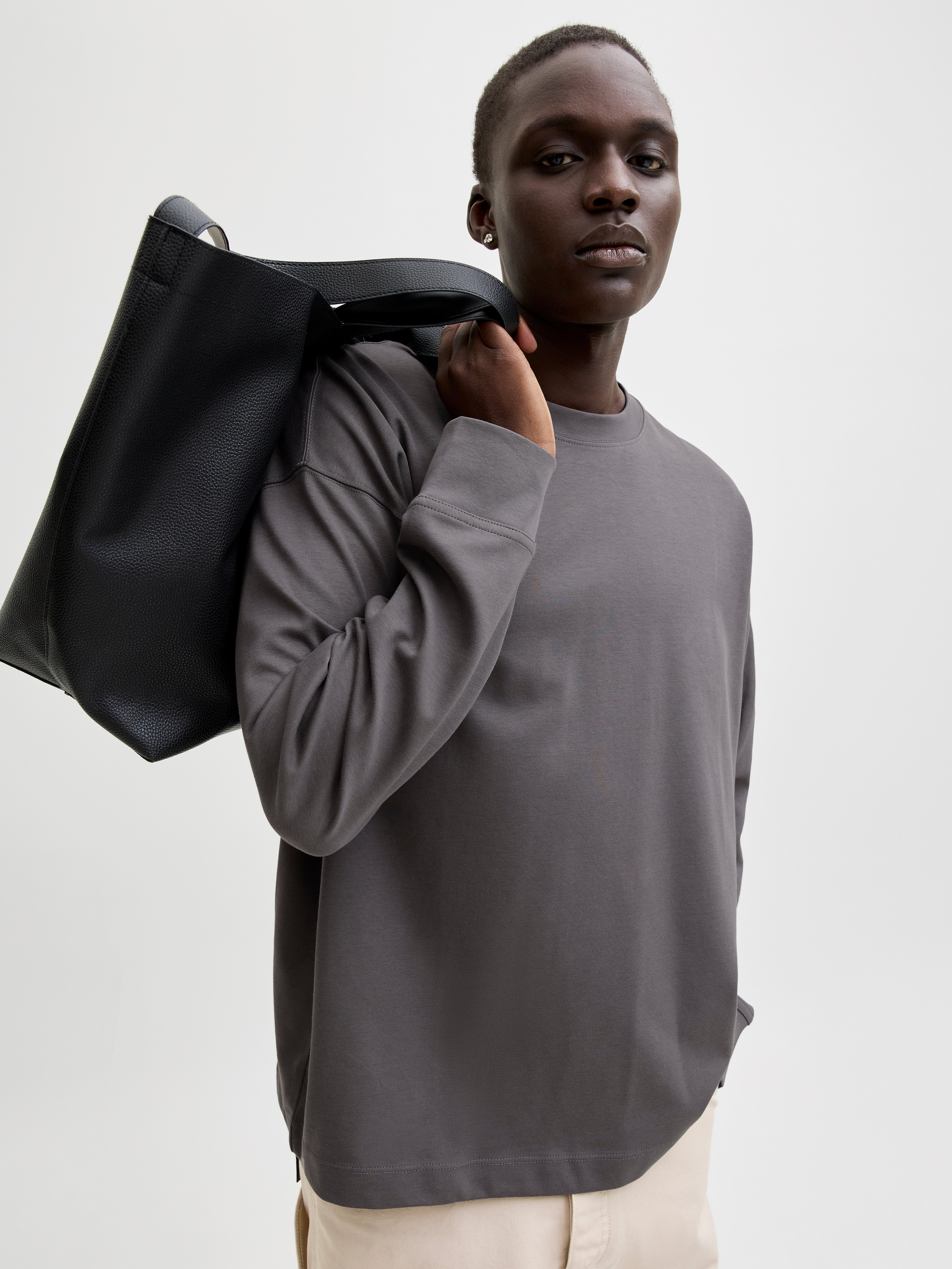 Jack & Jones - Caicia con Collo AO, anica Lunga, Uoo Blu (Bleu (Cashere Blue Jack & Jones - Caicia con Collo AO, anica Lunga, Uoo Blu (Bleu (Cashere Blue