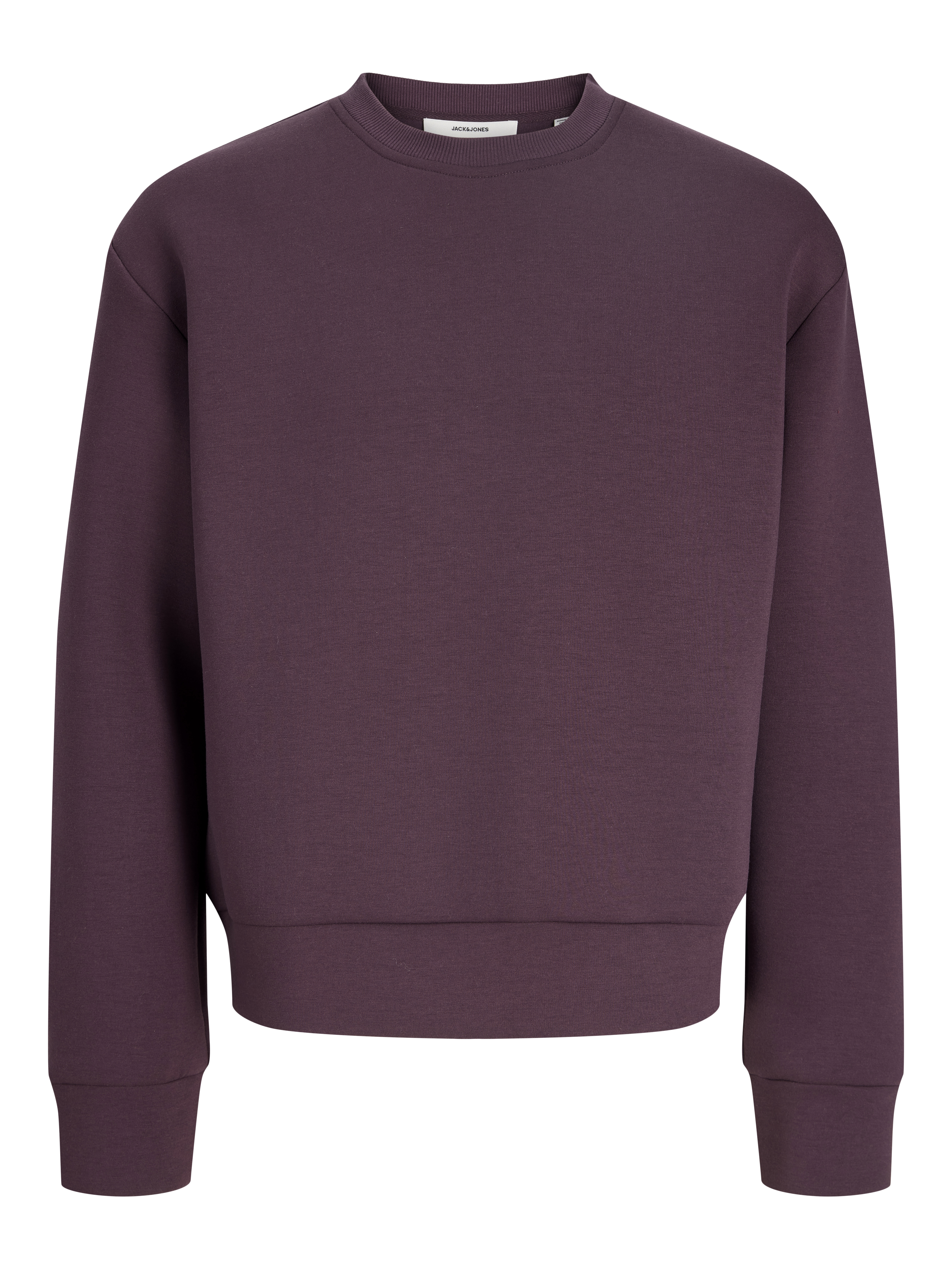 Plus Size Scuba Sweatshirts | Dark Red | Jack & Jones®