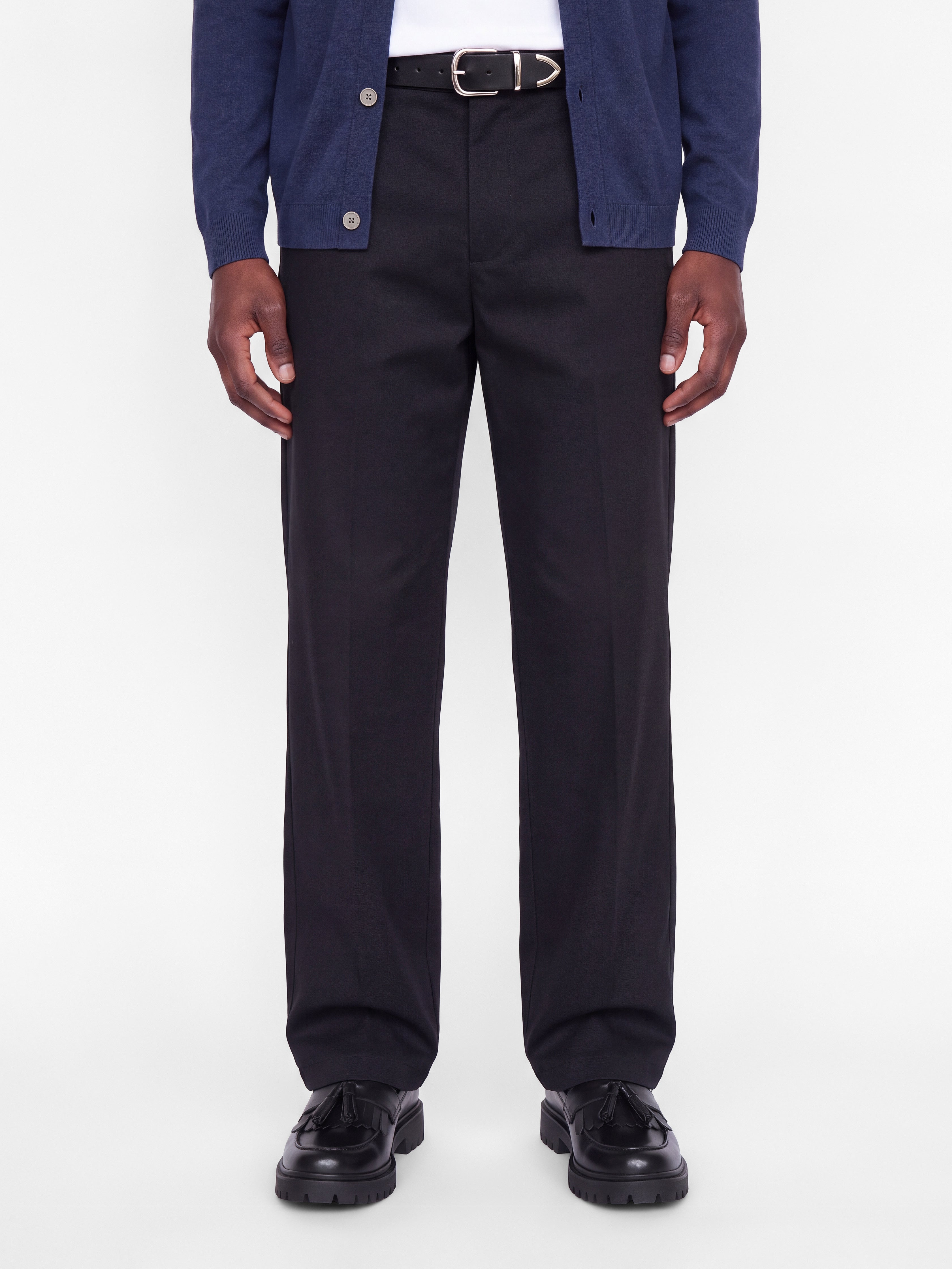 Wide Leg Fit Wide-leg trousers | Black | Jack & Jones®