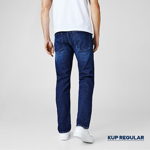 Męskie jeansy regular fit - JACK & JONES