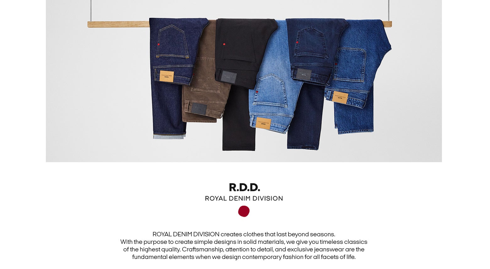 R.D.D. ROYAL DENIM DIVISION slim fit jeans RDDSLIM 410 blue denim | wehkamp