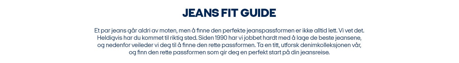 Jeans fit guide | Jack & Jones