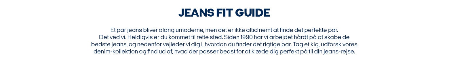 Jeans fit guide | Jack & Jones