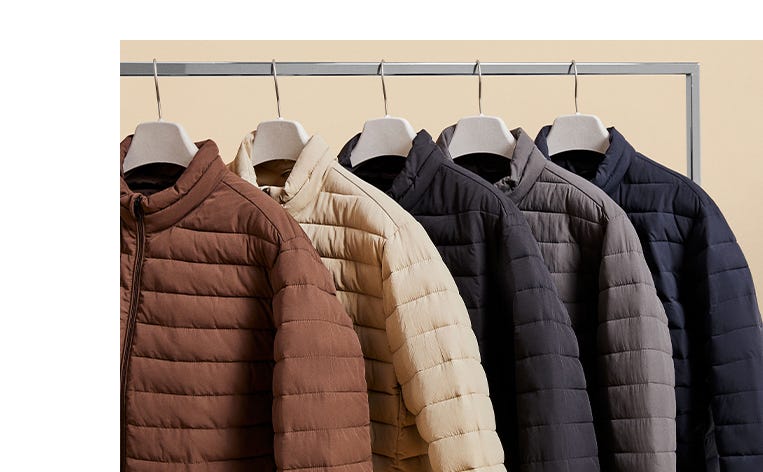 Recycled polyester puffer jackets | Jack & Jones
